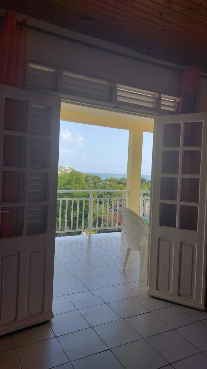 F2 Vue Sur Mer La Villa Du Manguier Le Vauclin Luaran gambar