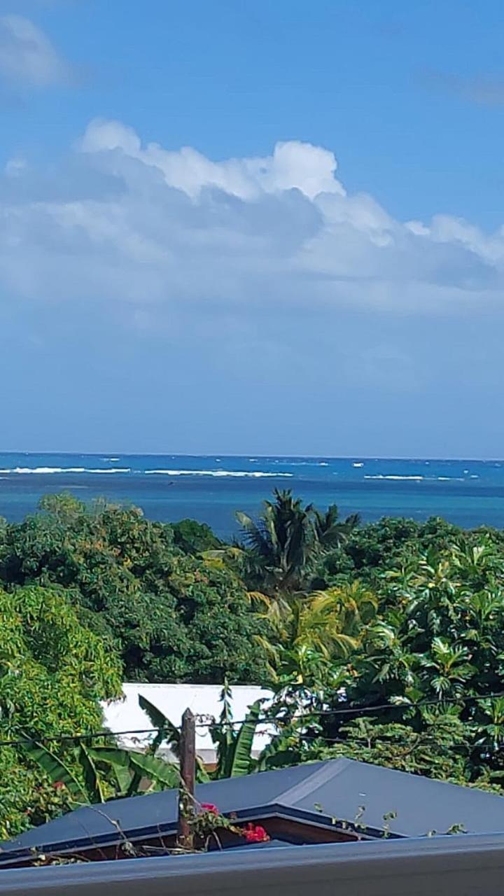 F2 Vue Sur Mer La Villa Du Manguier Le Vauclin Luaran gambar